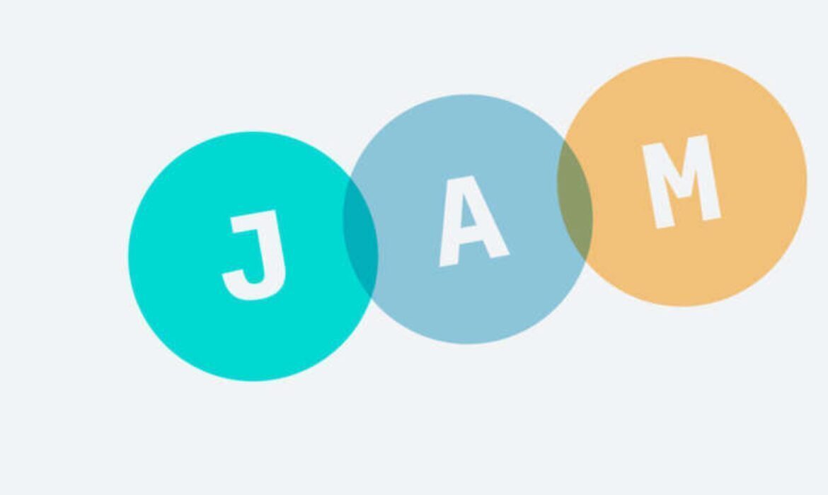 Маттиас Биильманн рассказывает о JAMStack на конференции.